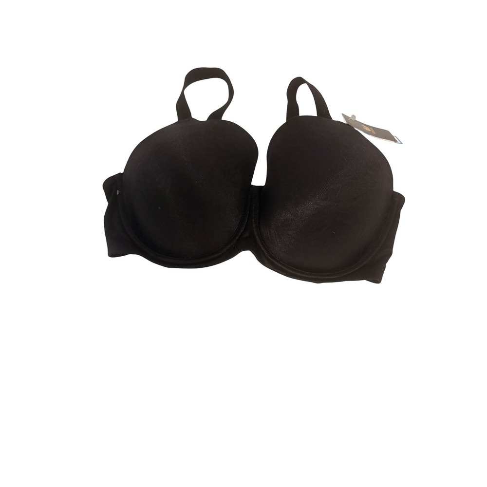 Wacoal Basic Beauty Full Figure Underwire Bra Black‎ 36DD NWT